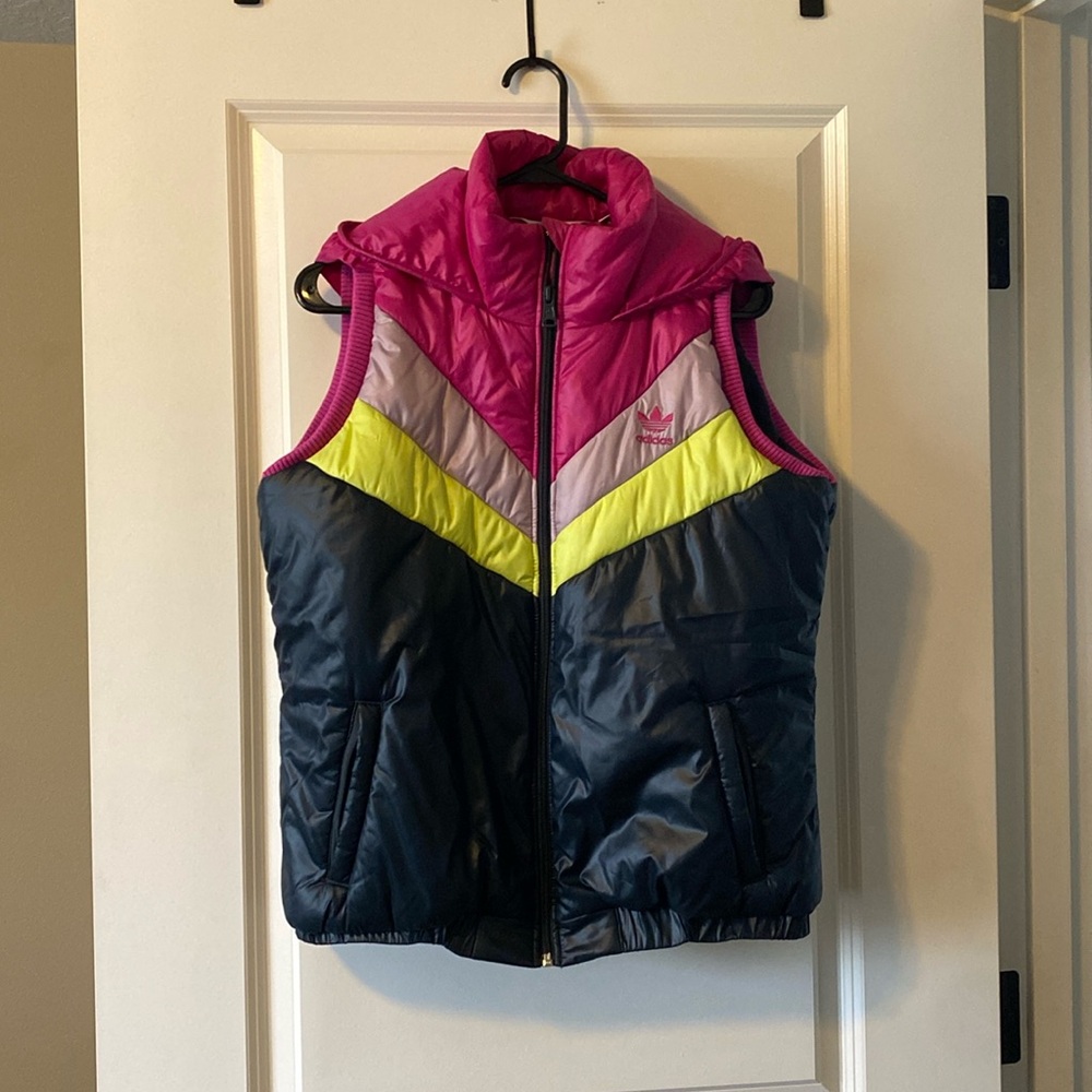 Vintage Adidas puffer vest from 2010